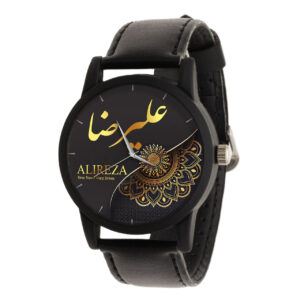 Analog Watch Alireza – Subtle Black Design for Men Who Prefer Simplicity