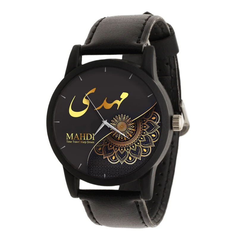 Main image of Analog Watch Mahdi – Functional Black Dial Watch for Daily Life and Street Style
