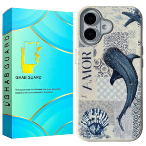 Apple iPhone 17 Protective TPU Matte Phone Case with Sea‑Inspired Design – Full Edge Coverage