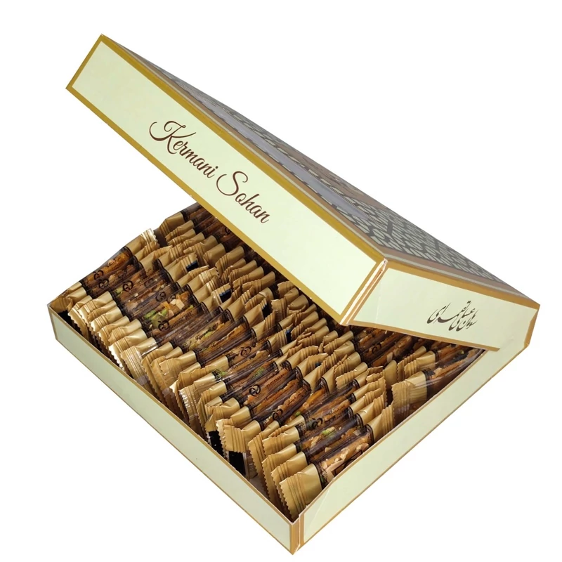 Authentic Persian Kermani Honey Sohan – Bite-Sized – 450g