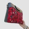 Thumbnail 3: Balochi Embroidery Leather Shoulder Bag – Traditional Persian Art for Cultural Events