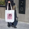 Canvas-Tote-Bag-Featuring-Girl-Illustration-–-Hazaan-Fabric-Comfortable-Cotton-Handles-Washable-and-Practical-4