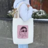 Canvas-Tote-Bag-Featuring-Girl-Illustration-–-Hazaan-Fabric-Comfortable-Cotton-Handles-Washable-and-Practical-5