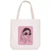 Canvas-Tote-Bag-Featuring-Girl-Illustration-–-Hazaan-Fabric-Comfortable-Cotton-Handles-Washable-and-Practical-6
