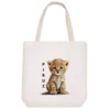 Canvas-Tote-Bag-with-Pirouz-the-Iranian-Leopard-Design-–-Durable-Fabric-Handles-and-Inner-Pocket