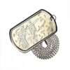 Thumbnail 6: Commemorative Dog Tag of Shahid Ebrahim Hadi with Steel Chain – Custom Back Engraving