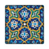 Decorative-Persian-Ceramic-Tile-with-Floral-Pattern-and-Third‑Firing-Technique