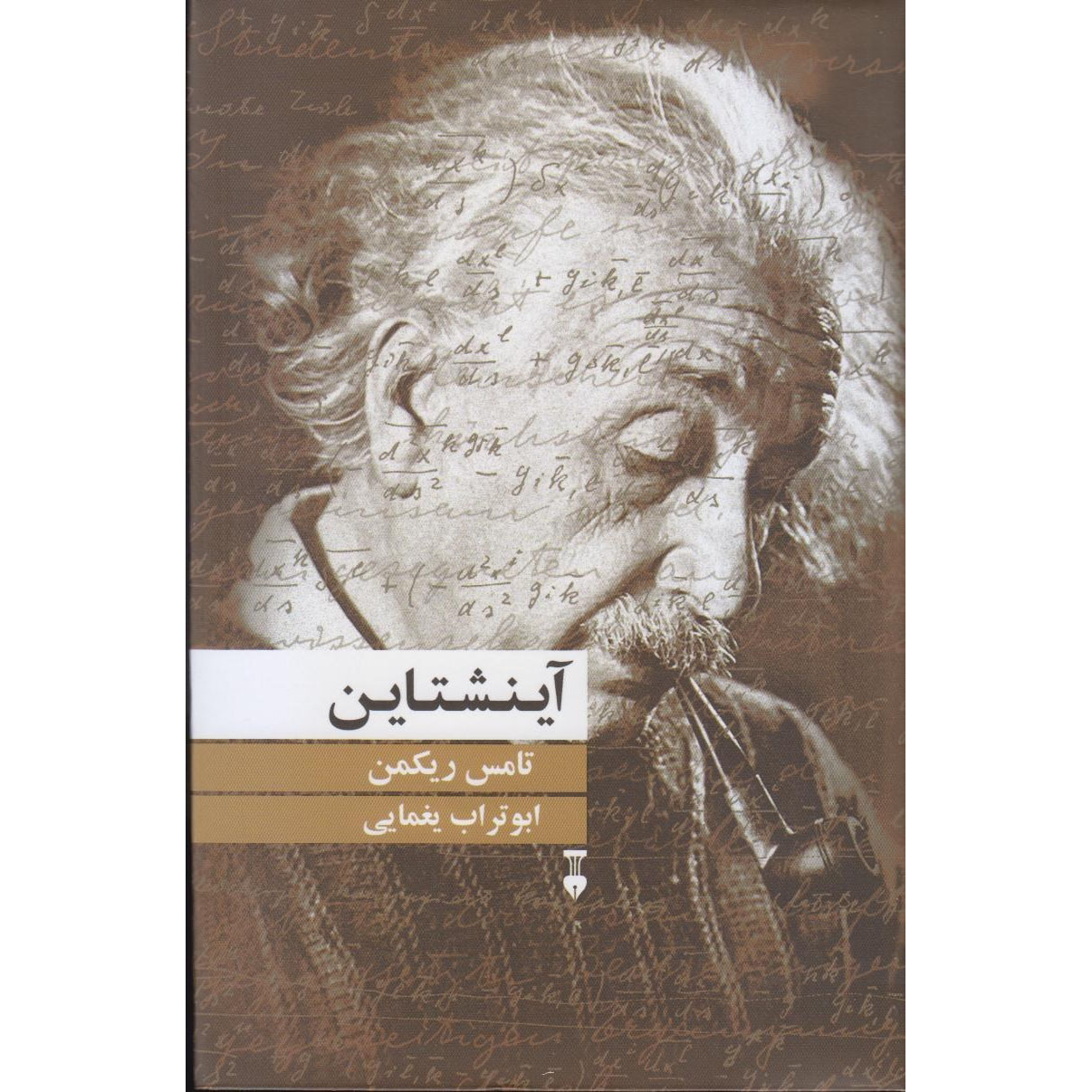 Main image of Einstein book by Thomas Ryckman (Farsi)