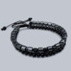 Elegant-Mens-Two-Layer-Bracelet-Featuring-Glossy-Hematite-Beads-and-Natural-Tourmaline-Stones-3