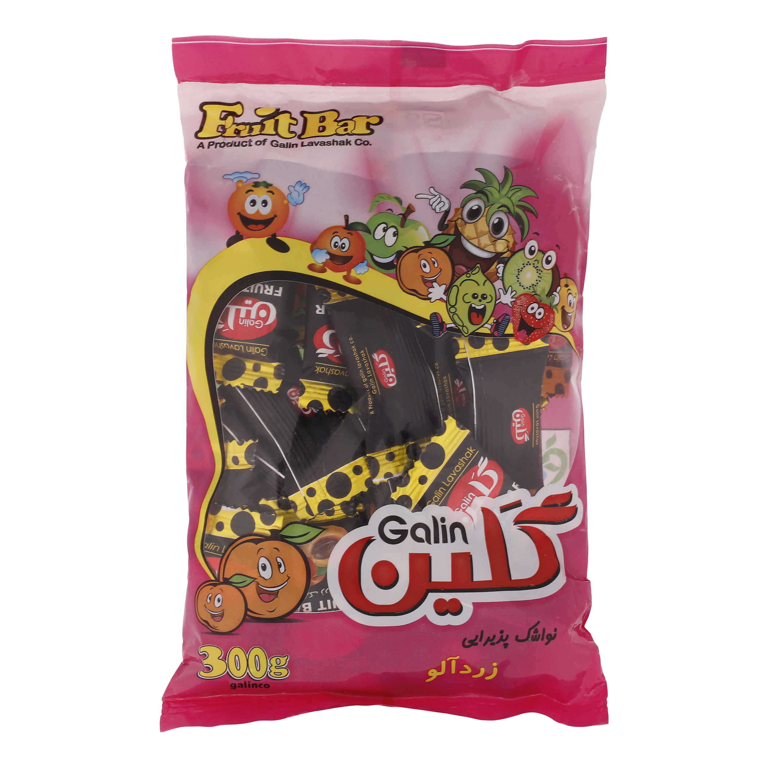 Galin Apple Fruit Leather (Lavashak) – Bite-Sized Traditional Persian Snack, 300g