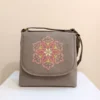 Hand-Painted-Womens-Fabric-Shoulder-Bag-with-Floral-Islimi-Design-–-Traditional-Style-with-Adjustable-Strap