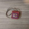 Handcrafted Leather Derafsh-e Kaviani Necklace – Small Pocket for Dua Paper (2)