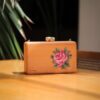 Handcrafted-Wooden-Handbag-with-Embroidered-Red-Flower-Design-–-Unique-Elegant-Gift-Bag-4