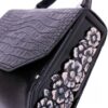 Handcrafted-Wooden-Leather-Handbag-Featuring-Hand-Painted-Embossed-Blossom-Design-–-Stylish-Black-Bag-for-Parties-5