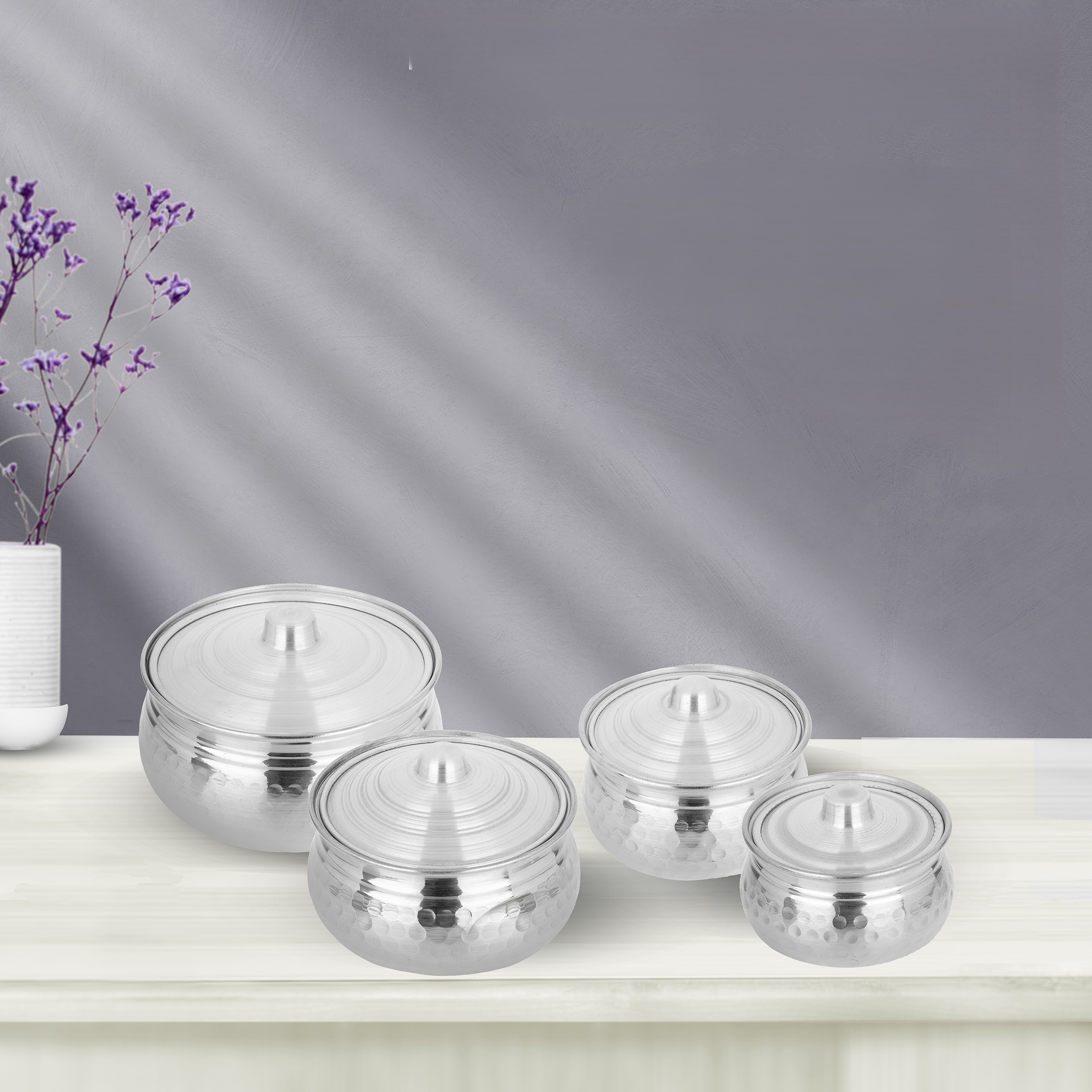 Handleless Stock Pot – Non-Stick Aluminum Deep Cooking Pot for Soups & Stews