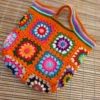 Handmade-Crochet-Handbag-with-Floral-Granny-Square-Design-–-Colorful-Lightweight-and-Washable-with-Comfortable-Handle1