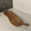 Handmade-Walnut-Wood-Serving-Platter-with-Handle-–-Ideal-for-Snacks-Appetizers-Small-Dishes-42×13×3-cm-5