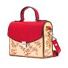 Hand‑Painted-Floral-Leather-Wood-Shoulder-Bag-–-Spring-Blossom-Artistic-Design-6