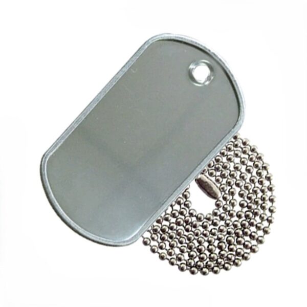 Islamic Stainless Steel Military-Style Dog Tag Necklace with Custom Name and Birthdate Engraving (5)
