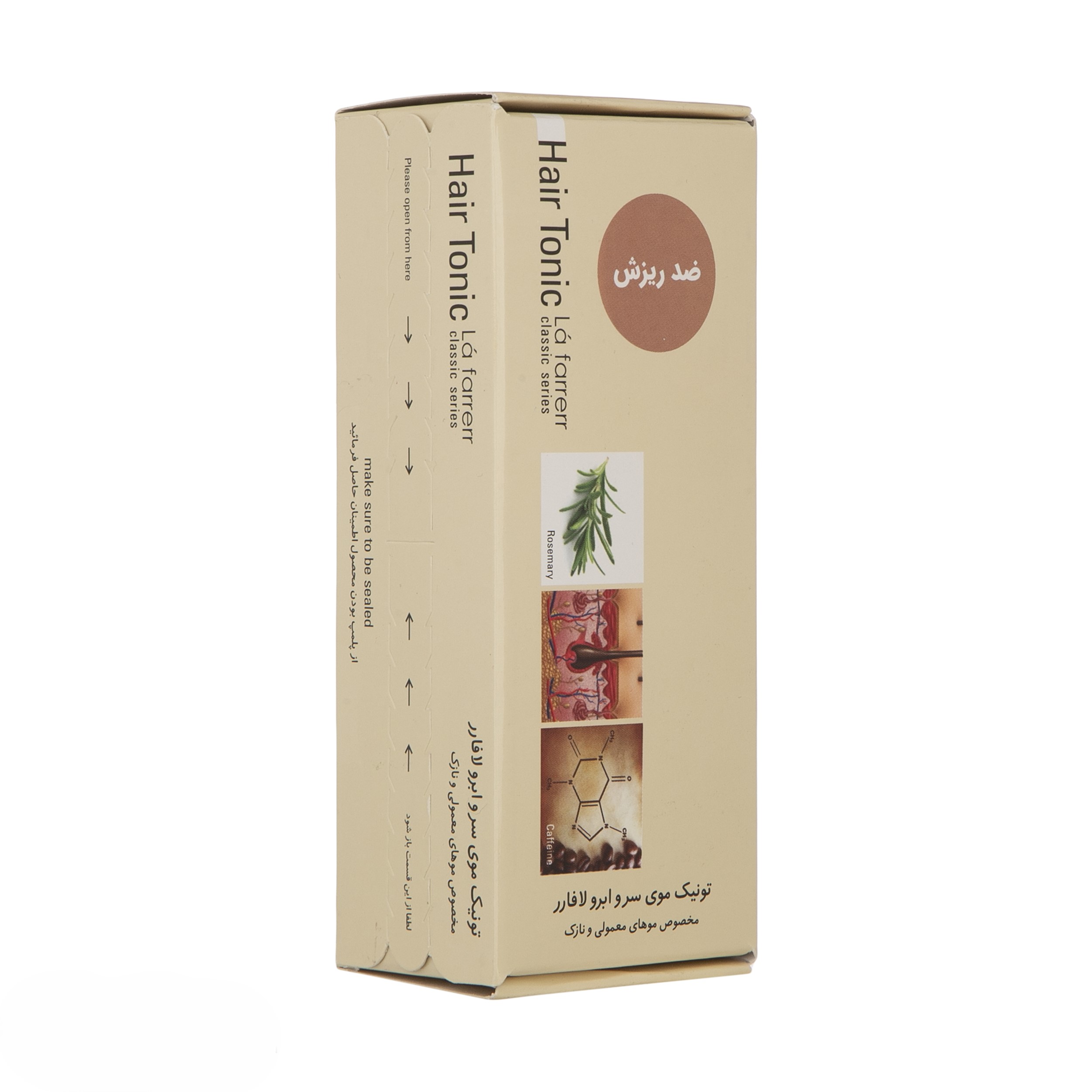 Lafarrerr Anti-Hair & Eyebrow Loss Tonic for Normal & Fine Hair, 60 ml