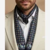 Luxurious-Silk-Velvet-Scarf-Featuring-Intricate-Islimi-and-Paisley-Blue-Design-–-Elegant-Four-Season-Accessory-for-Men