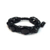 Mens-Black-Agate-Macrame-Bracelet-with-Polished-Beads-and-Adjustable-Knot-Closure-–-Natural-Stone-for-Confidence-Protection-1