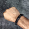 Mens-Black-Agate-Macrame-Bracelet-with-Polished-Beads-and-Adjustable-Knot-Closure-–-Natural-Stone-for-Confidence-Protection-3