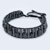 Mens-Hematite-Bracelet-with-Bowling-Pin-Inspired-Beads-and-Adjustable-Knot-Closure-–-Symbolic-Friendship-Design-2