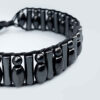 Mens-Hematite-Bracelet-with-Bowling-Pin-Inspired-Beads-and-Adjustable-Knot-Closure-–-Symbolic-Friendship-Design-3