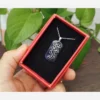 Thumbnail 2: Military-Inspired CNC-Engraved Stainless Steel Pendant of Ya Rabab (AS)