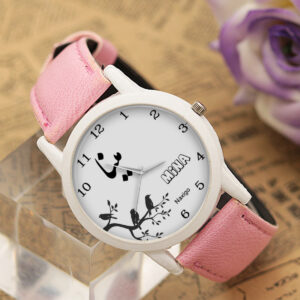 Artistic Persian Zodiac Pattern Wristwatch – Ordibehesht