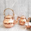 Persian Copper Double Teapot Durable and Hammered – Ideal for Classic Tea Experience1