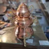 Persian Copper Double Teapot Durable and Hammered – Perfect for Tea and Herbal Infusions4