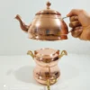 Persian Copper Kettle and Teapot Set – 5L Traditional Design, Nano Coated and Hammered Finish1