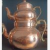 Persian Copper Teapot and Kettle Set with Brass Handle – 2L Capacity, Nano Coated, Perfect for Tea and Hot Beverages1