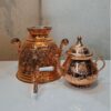 Persian Copper Teapot and Kettle Set – Achaemenid Design, 1.5L Capacity, Ideal for Tea Lovers (1)