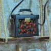 Thumbnail 6: Persian Embroidered Leather Shoulder Bag – Artistic Floral Design, Perfect for Everyday chic outfits