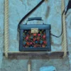 Thumbnail 5: Persian Embroidered Leather Shoulder Bag – Artistic Floral Design, Perfect for Everyday chic outfits