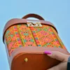 Thumbnail 6: Persian Embroidery Floral Leather Handbag – Elegant Velvet Accents for Cultural Celebrations