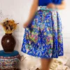 Pleated-Midi-Satin-Skirt-with-Persian-Tilework-Motifs-in-Turquoise-and-Blue-1