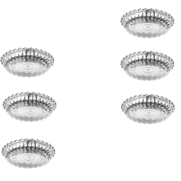 Premium-Scalloped-Stainless-Steel-Serving-Tray-Set-–-6‑Piece-24-cm-Stylish-Durable-for-Dining-1