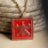 Thumbnail 2: Shahbaz Flag Bronze Necklace – Symbol of Achaemenid Strength and Legacy, Perfect for Heritage Jewelry lovers