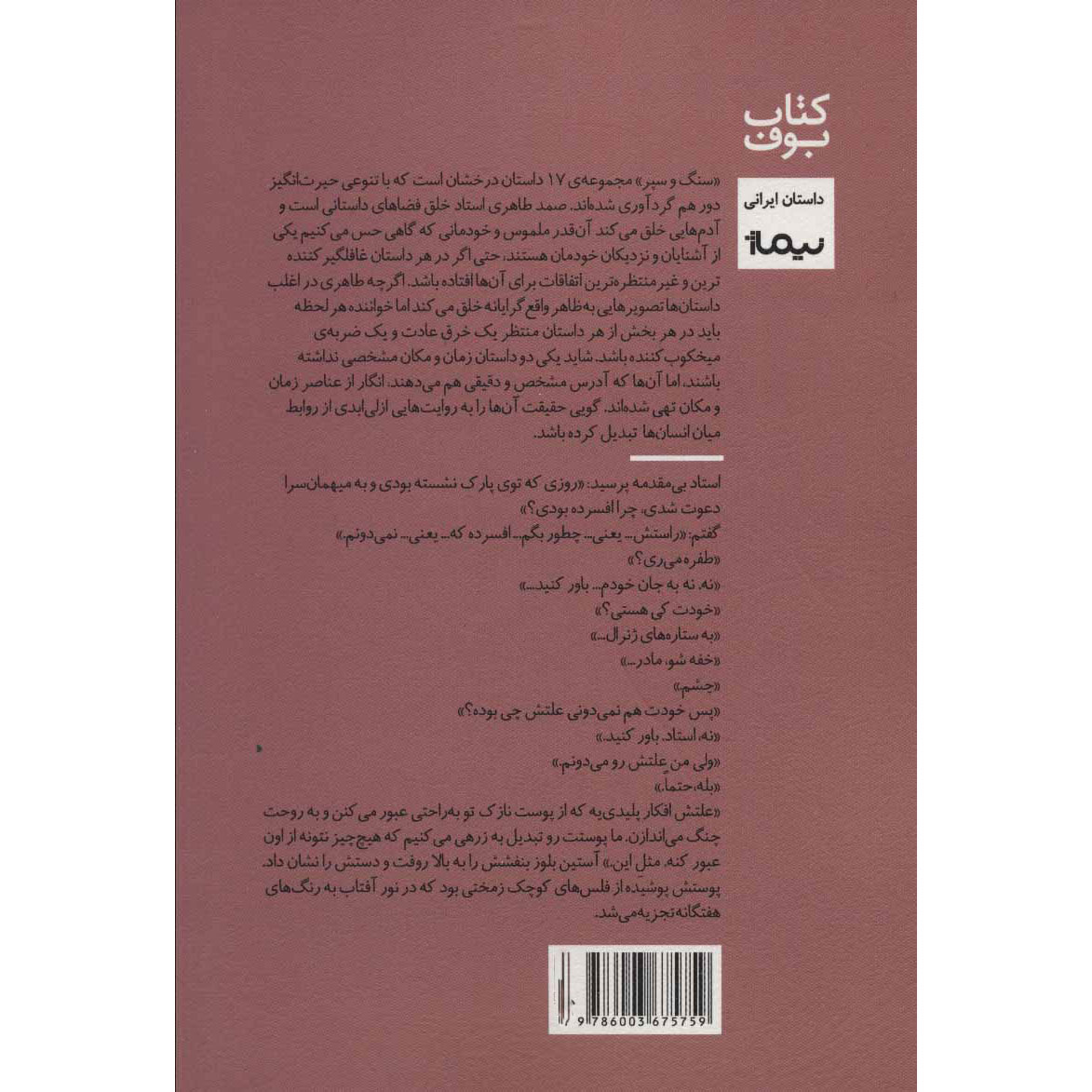 Stone and Shield book by Samad Taheri