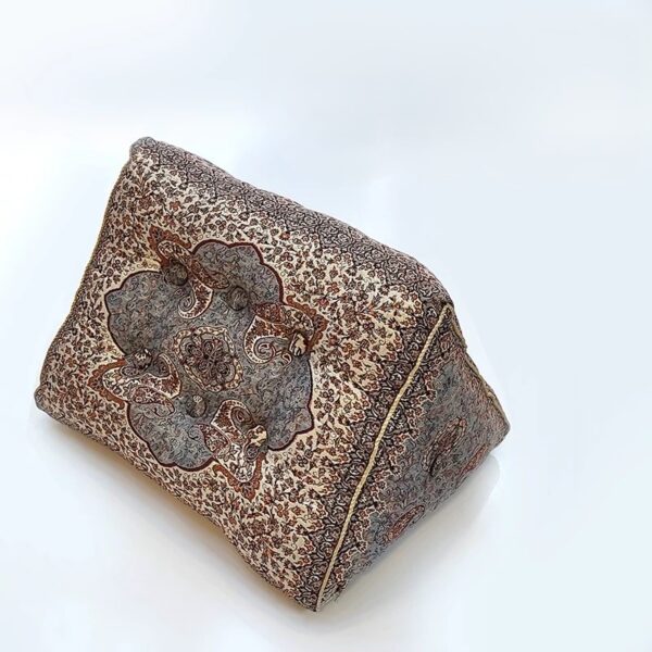 Termeh Triangle Backrest Pillow – Persian Floor Cushion (4)