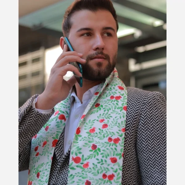 Traditional-Iranian-Mens-Scarf-with-Pomegranate-Design-–-Stylish-Four-Season-Scarf-for-Casual-and-Special-Occasions
