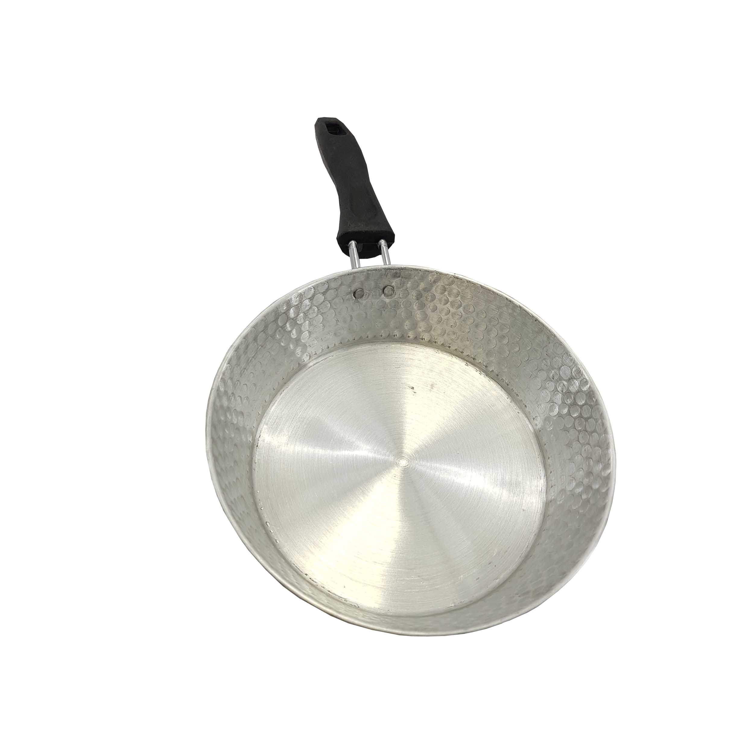 Two-Piece Hammered Aluminum Frying Pan Set with Handles – 20 & 22 cm Non-Stick Cookware