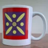Thumbnail 2: Unique Drafsh Kaviani and Shahbaz Ceramic Mug – Elegant Persian Symbols with High-Quality Durable Print