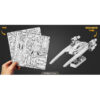 Thumbnail 4: 3D Metal Puzzle Construction Kit – Rebel U-Wing Starfighter Model (Build-It-Yourself Assembly Puzzle)