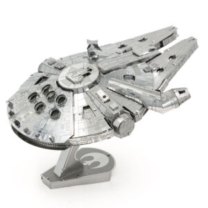 3D Metal Puzzle Construction Kit – Millennium Falcon Model (Build-It-Yourself Assembly Puzzle)