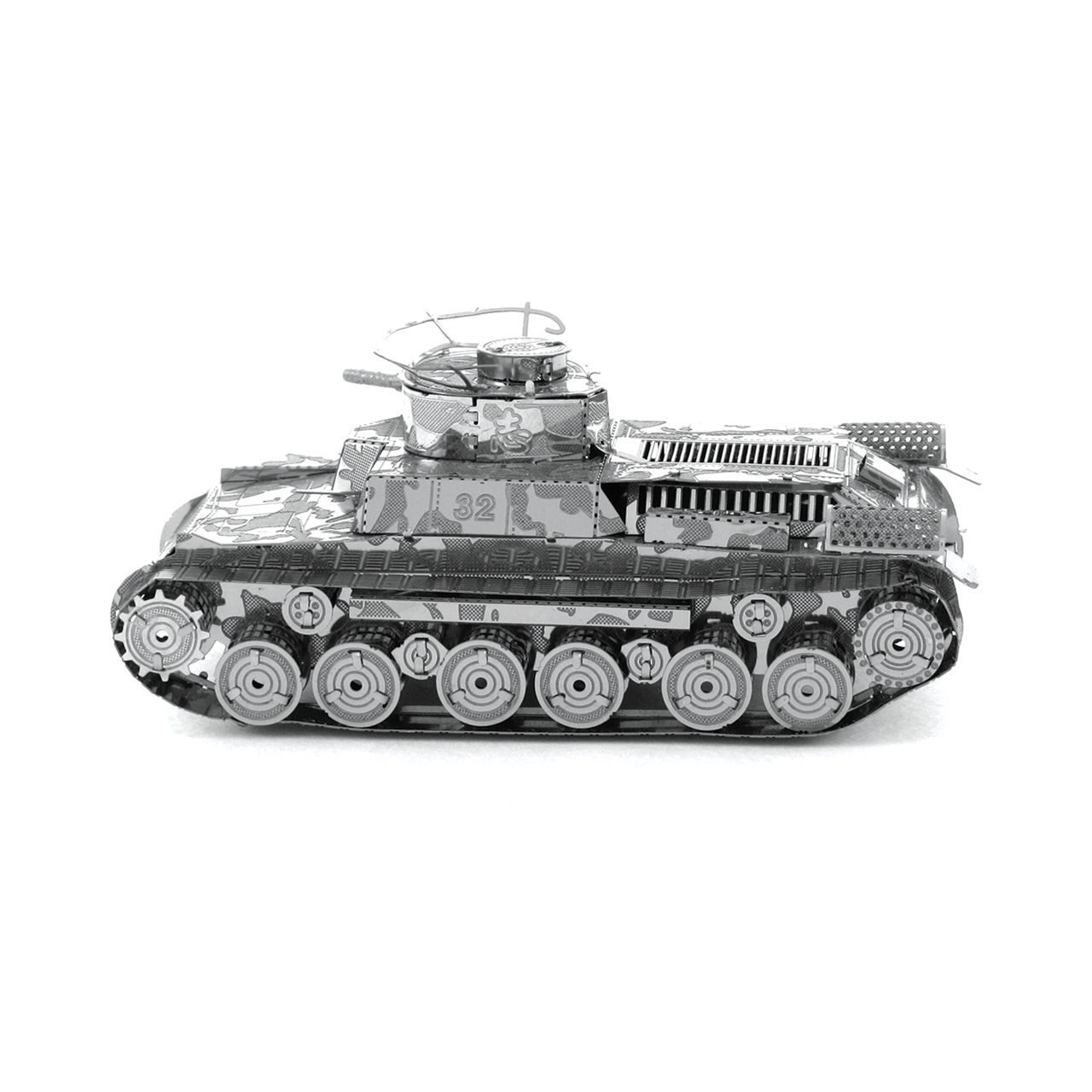 3D Metal Puzzle Construction Kit – Medium Tank Model (Build-It-Yourself Assembly Puzzle)